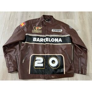 WATSON BARCELONA MOTO JACKET (BROWN) SIZE 2XL NWT